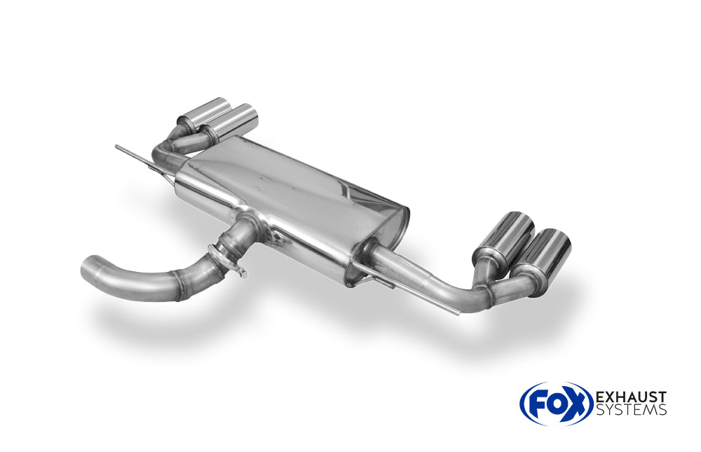 Fox passend fürVW Tiguan II Benzin - 4motion Endschalldämpfer Ausgang rechts/links - 2x90 Typ 12 rechts/links