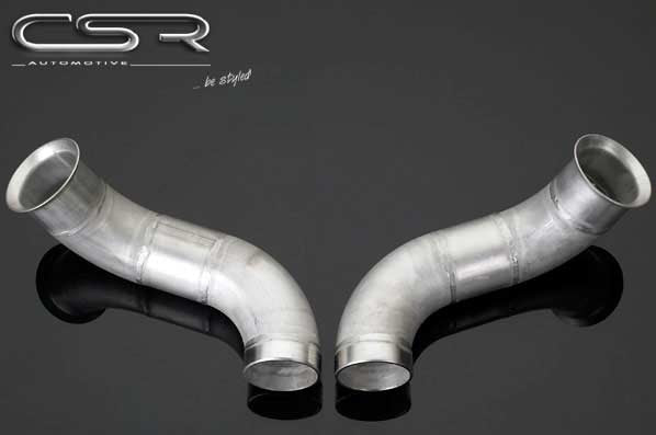 CSR Umleitungsrohre für Endrohre für Porsche Turbo-Look Umbau ZB076