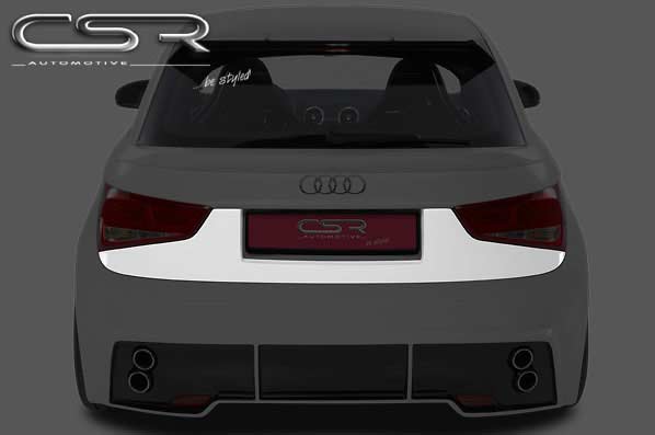 CSR Heckansatz, Sportauspuff, Heckblende Set für Audi A1 PS015