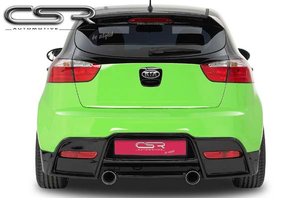 CSR Blende zwischen den Endrohren für Kia Rio 3. Generation UB ZB120