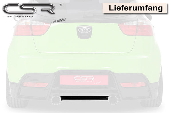 CSR Blende zwischen den Endrohren für Kia Rio 3. Generation UB ZB120