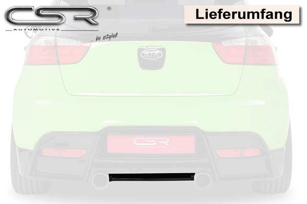 CSR Blende zwischen den Endrohren für Kia Rio 3. Generation UB ZB120