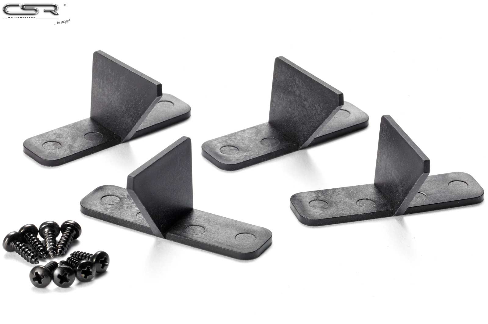 CSR easy²tune Universal Spoilerlippe zum ankleben mit Halter-Set 12-tlg. PS029