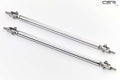CSR Universal Spoiler Stabilisatoren verstellbar 200-260mm silber ZB161