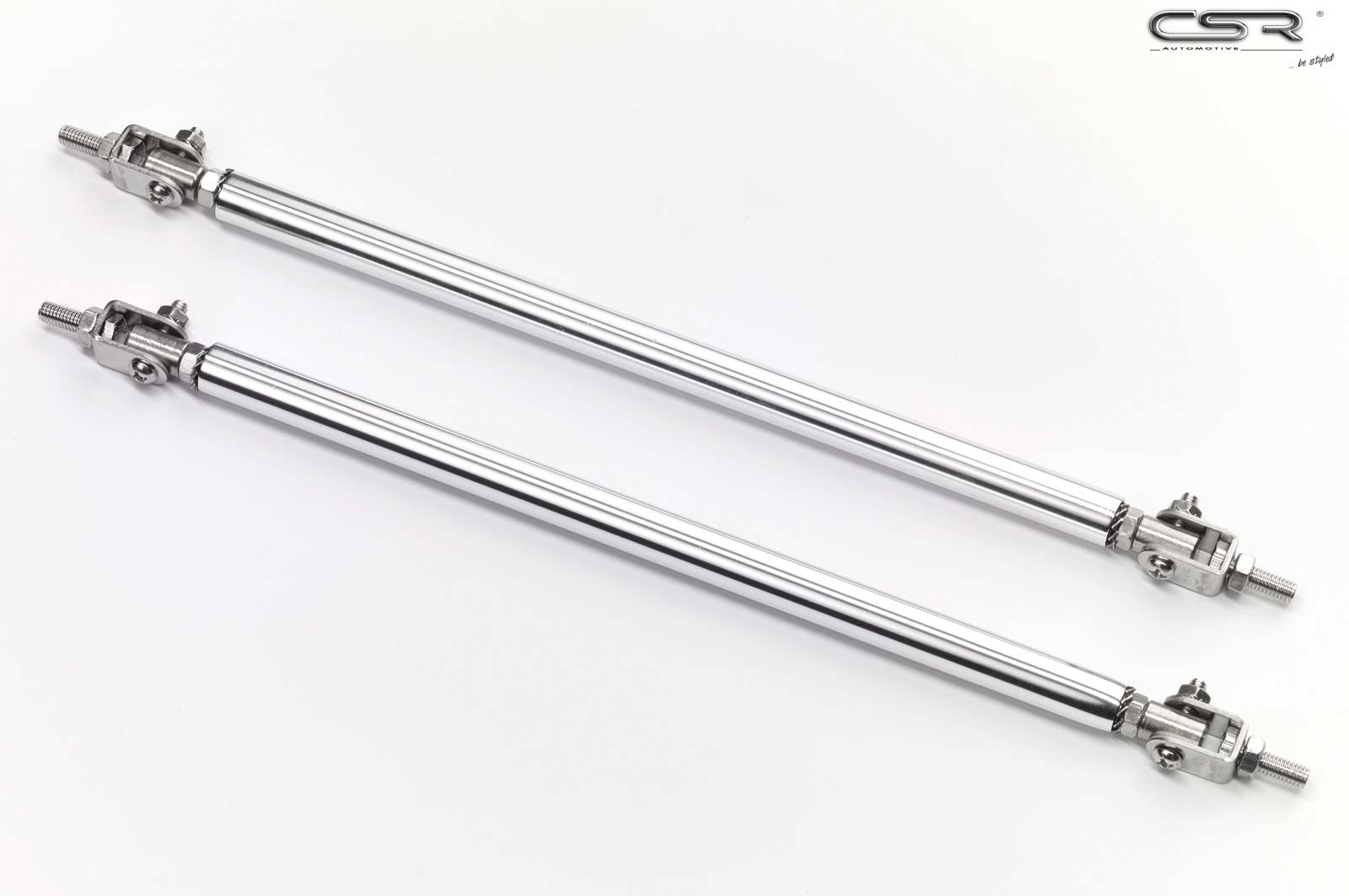 CSR Universal Spoiler Stabilisatoren verstellbar 200-260mm silber ZB161