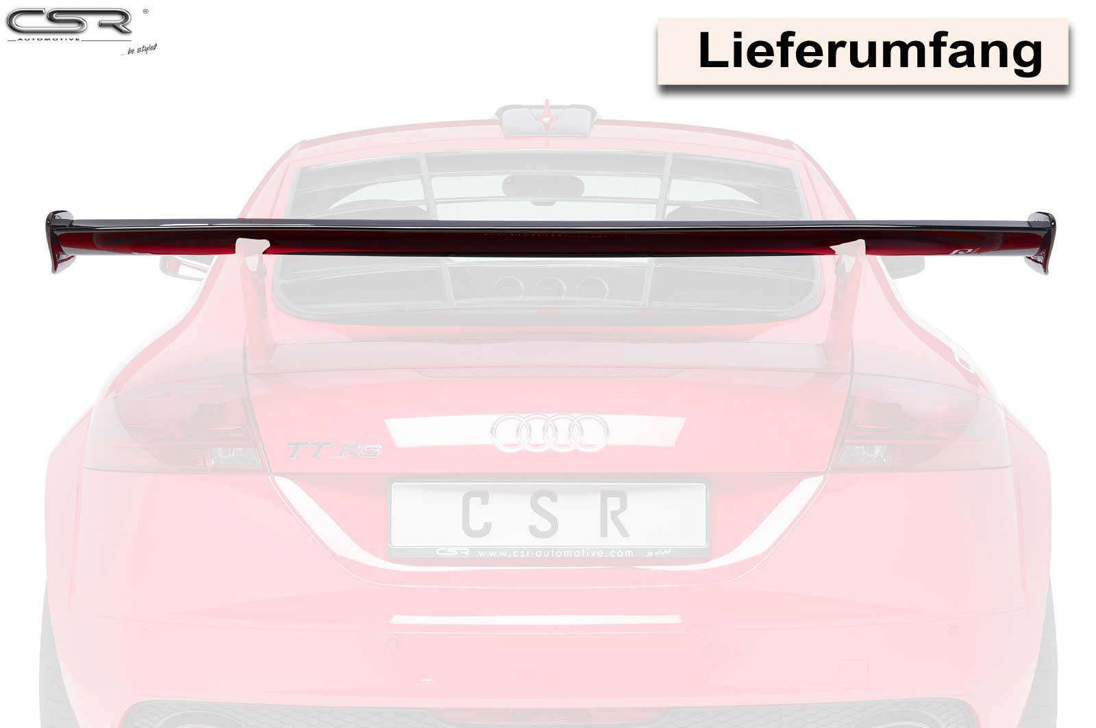 CSR Flügelbrett für Audi TT 8J / TT FV/8S ZB171