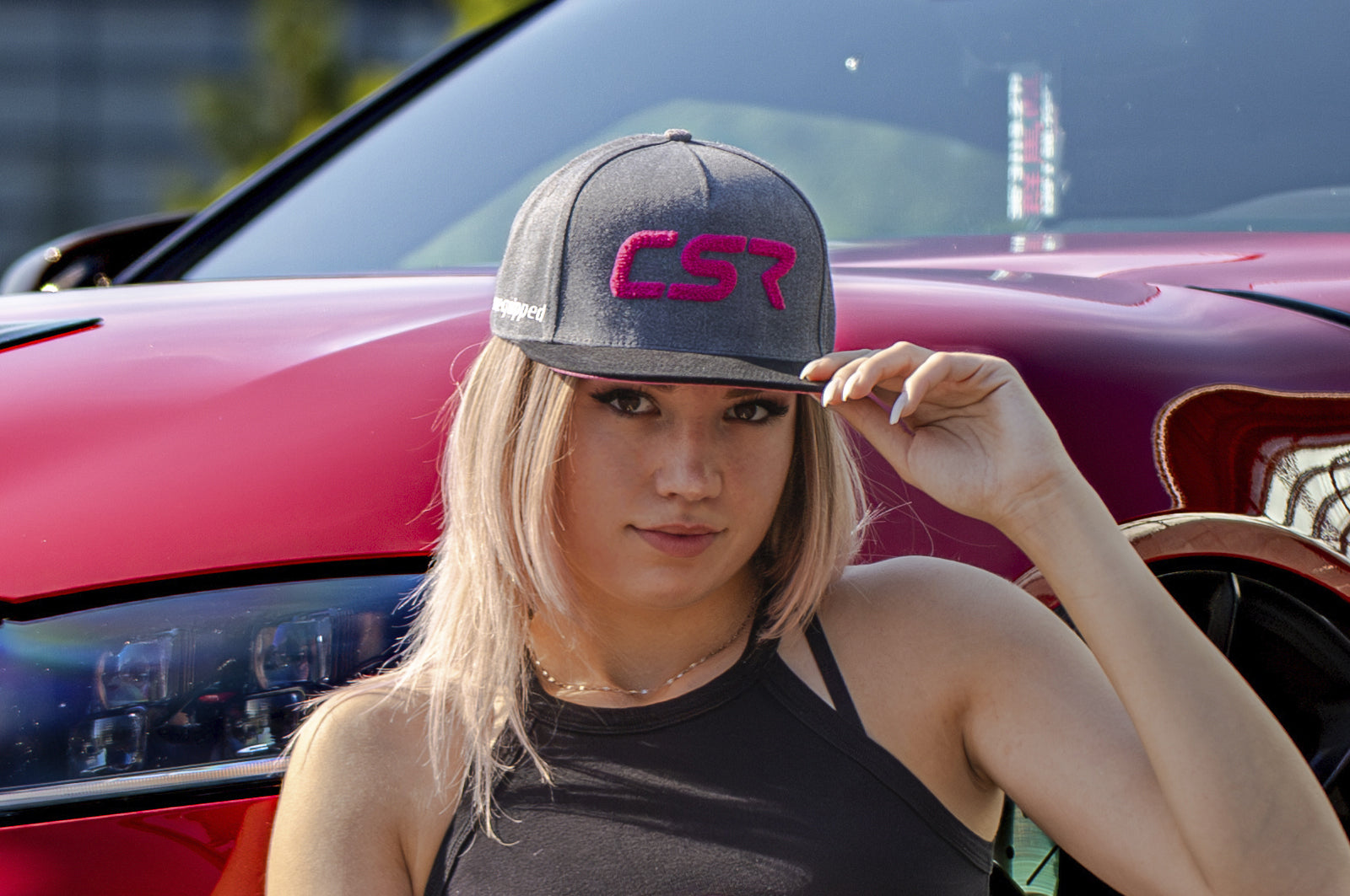 CSR Snapback Cap für Erwachsene grau ZB184-EG