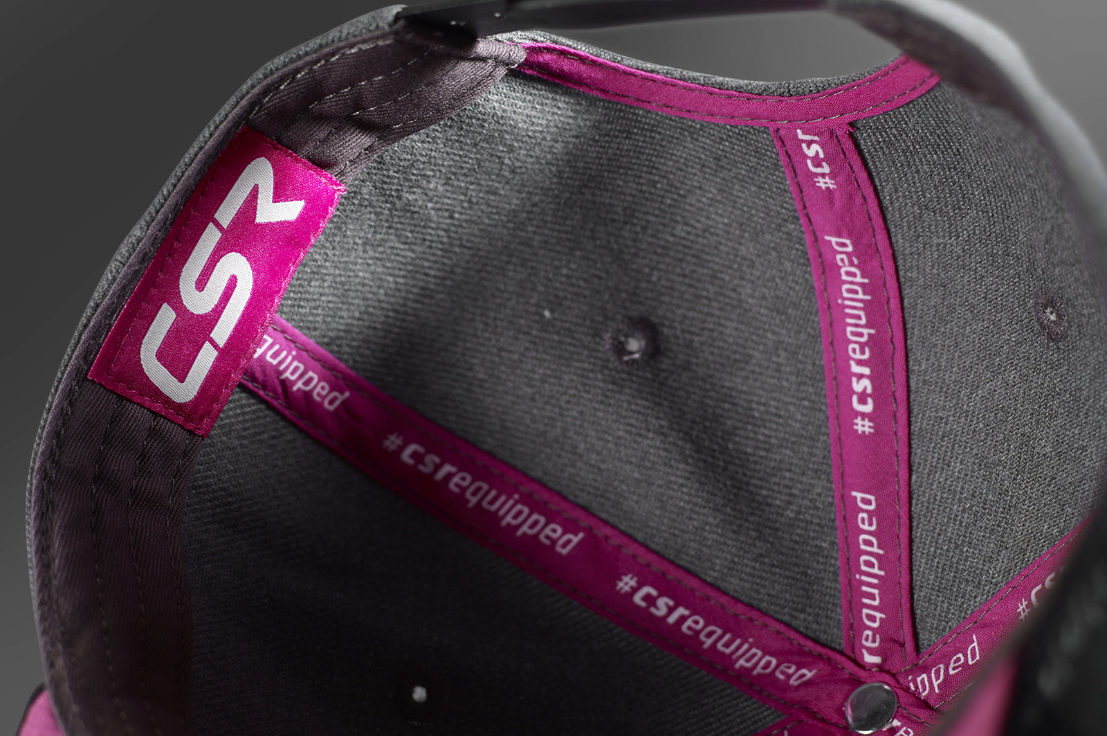 CSR Snapback Cap für Erwachsene grau ZB184-EG