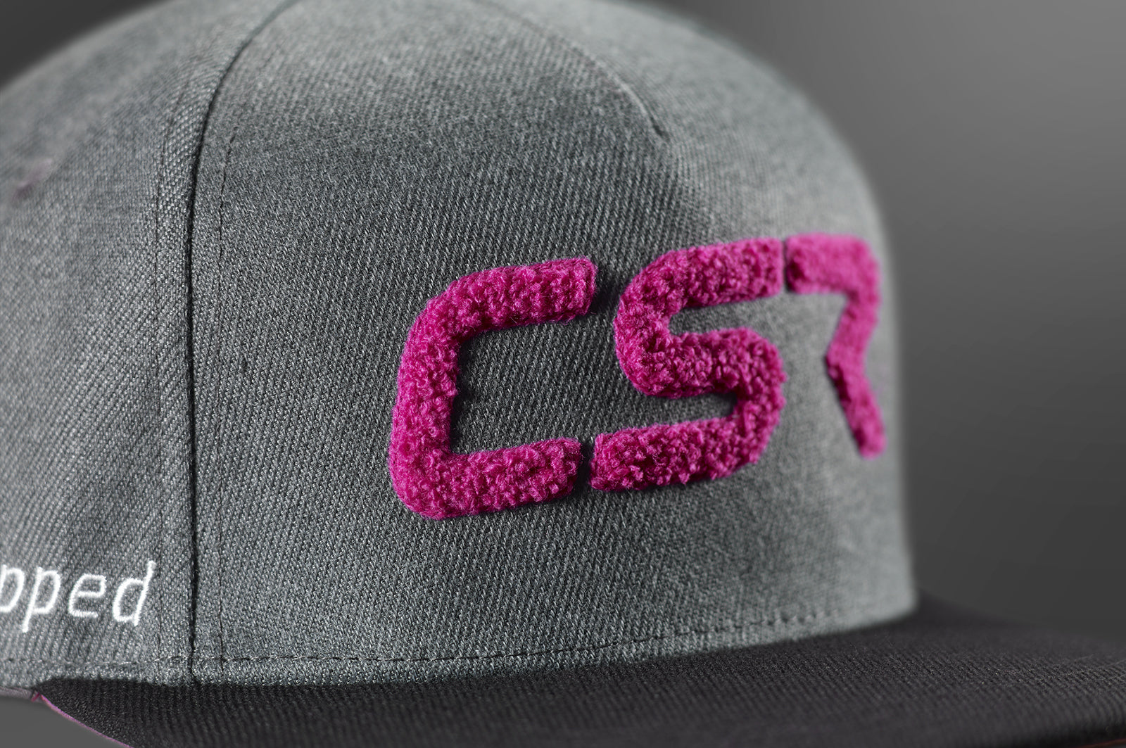 CSR Snapback Cap für Erwachsene grau ZB184-EG