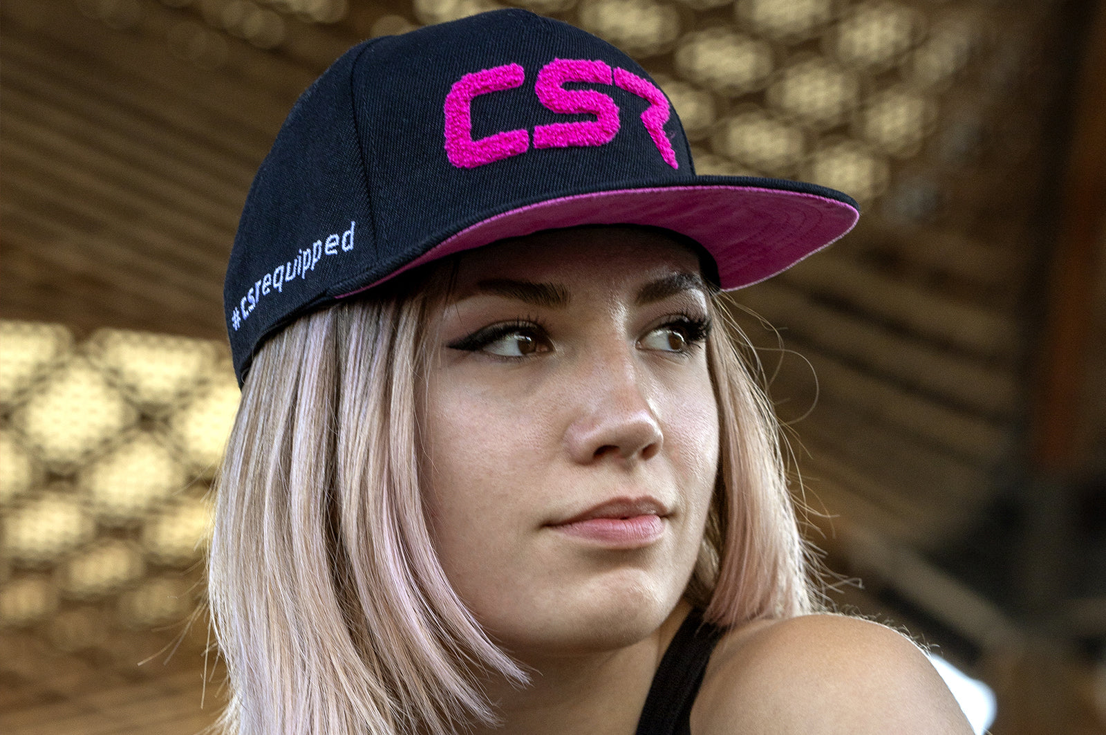 CSR Snapback Cap für Erwachsene schwarz ZB184-ES