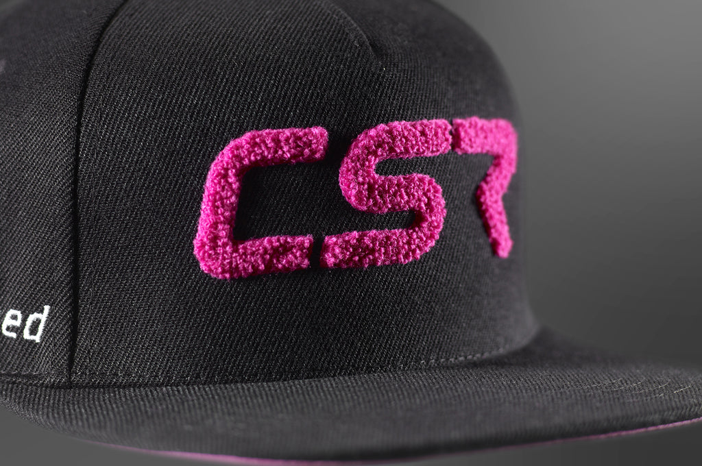 CSR Snapback Cap für Kinder schwarz ZB184-KS