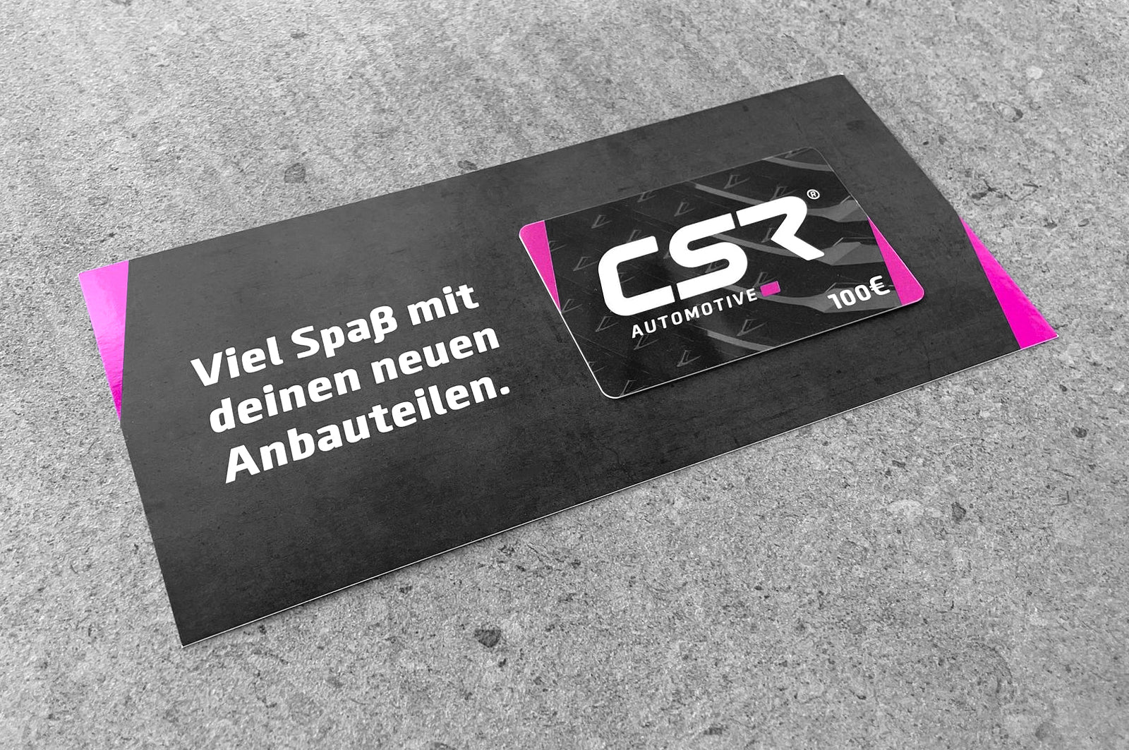 CSR-Gutscheinkarte ZB185-100