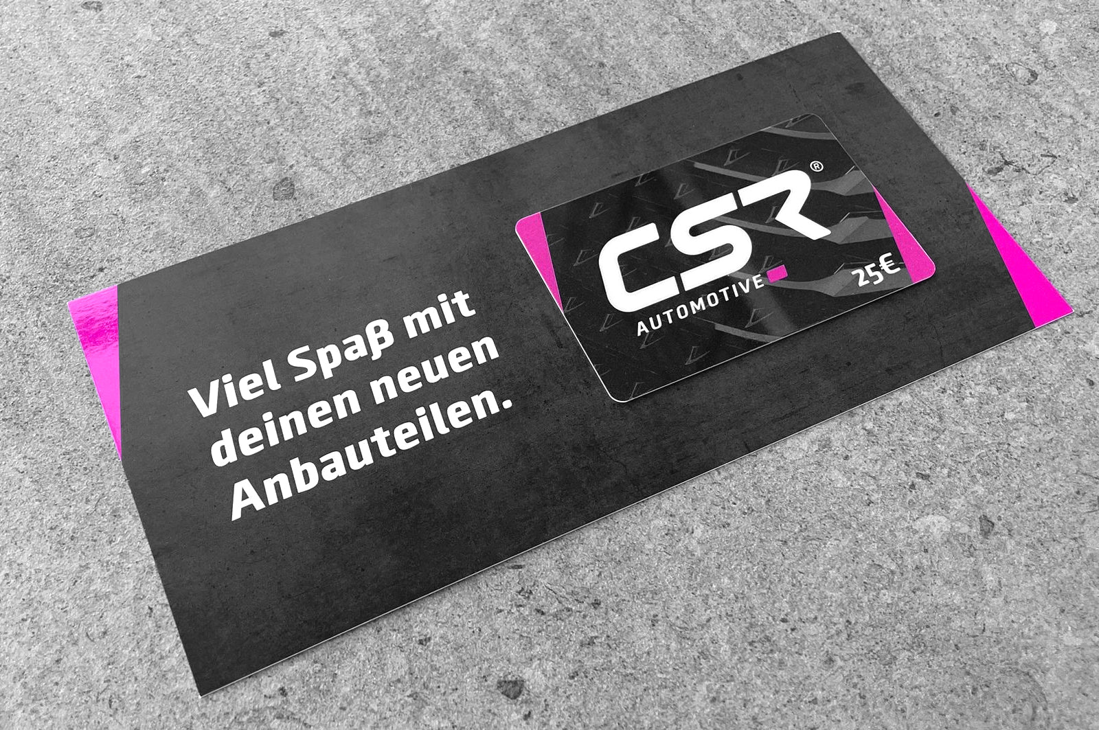 CSR-Gutscheinkarte ZB185-25