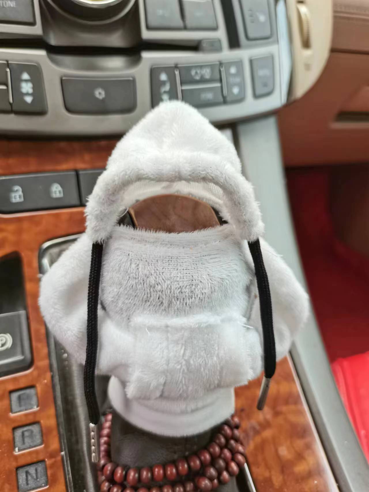 Samt Schaltknauf Hoodie Cover – Handbremsabdeckung & Schalthebelhülle aus Samt
