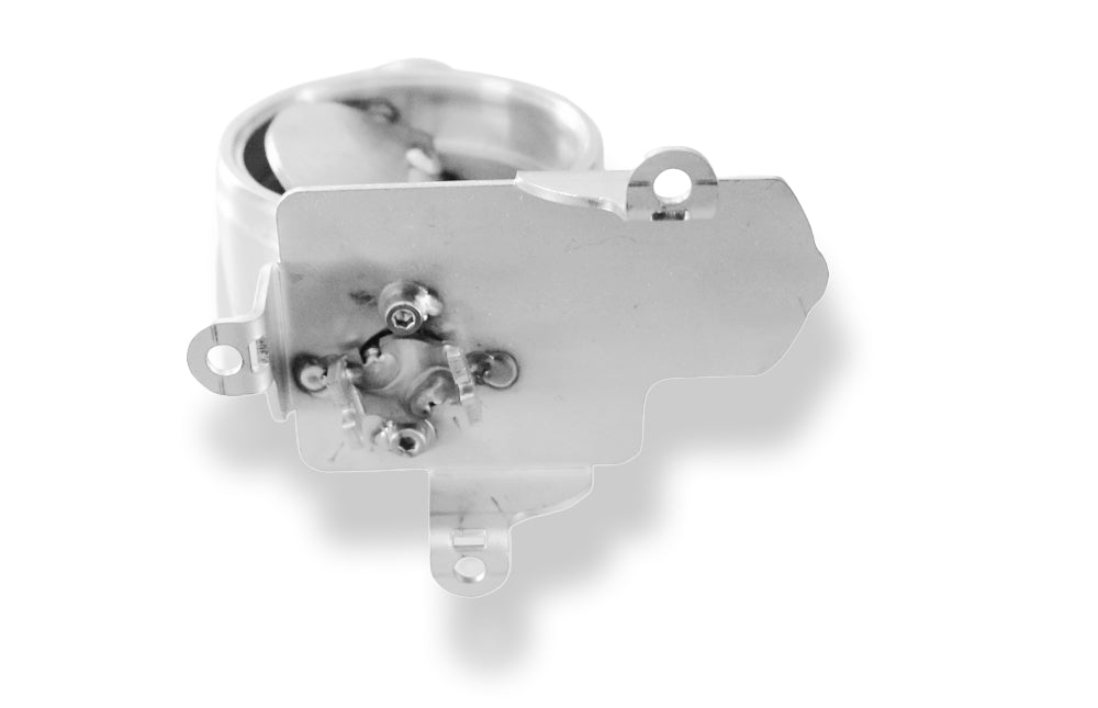 FoxABGASKLAPPE AR2 CERAMIC "ELEKTRISCH" 70mm zum einschweißen - Adaptierung S1 (für Stellmotor der Firma Küster)