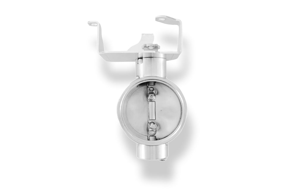 FoxABGASKLAPPE AR3 CERAMIC "ELEKTRISCH" 76mm zum einschweißen - Adaptierung S2 (für Stellmotor der Firma SBS)