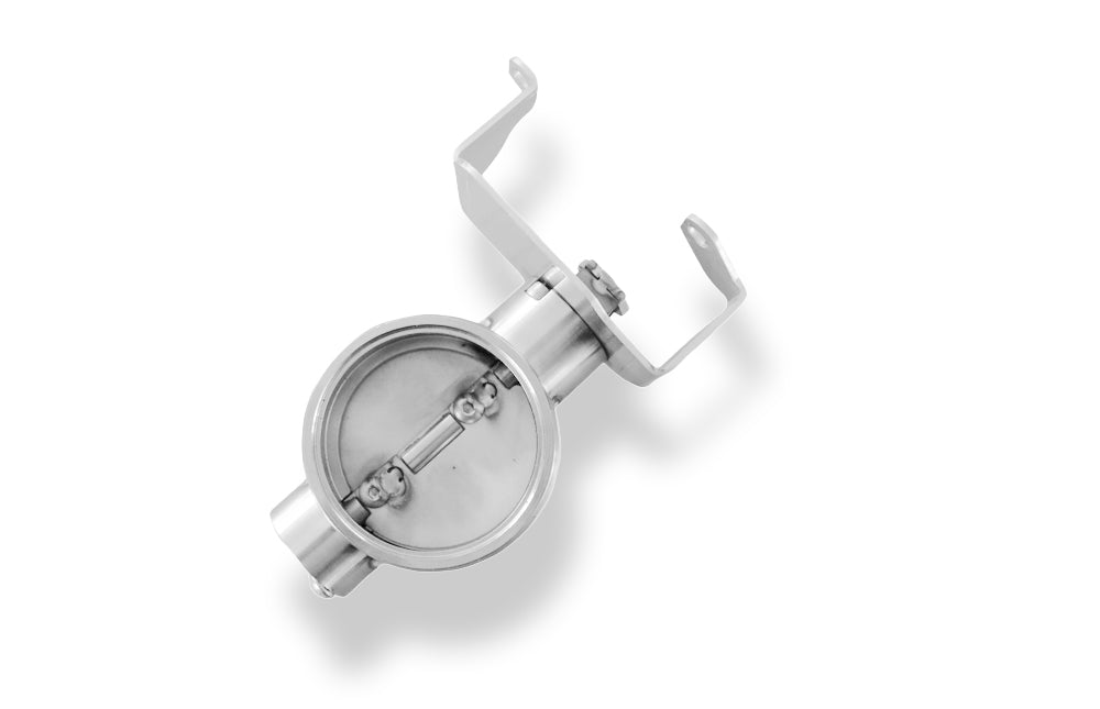 Fox passend für ABGASKLAPPE AR2 CERAMIC "ELEKTRISCH" 63mm zum einschweißen - Adaptierung S2 (für Stellmotor der Firma SBS)