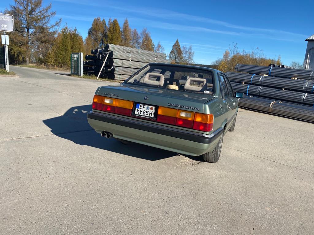 Fox passend fürAudi 80/90 Typ 81 Endschalldämpfer - 2x63 Typ 10