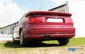 Fox passend für Audi 80/90 - Typ 89, B3 Limousine/ Coupe/ 80 B4 - Cabrio Endschalldämpfer für Modelle mit Sonderstoßstange (siehe Bild) - 2x76 Typ 10