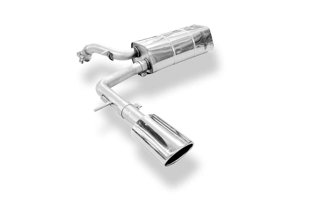 Fox passend fürAudi A2 - 1,6l + 1,4l 42l Tank Endschalldämpfer - 115x85 Typ 32