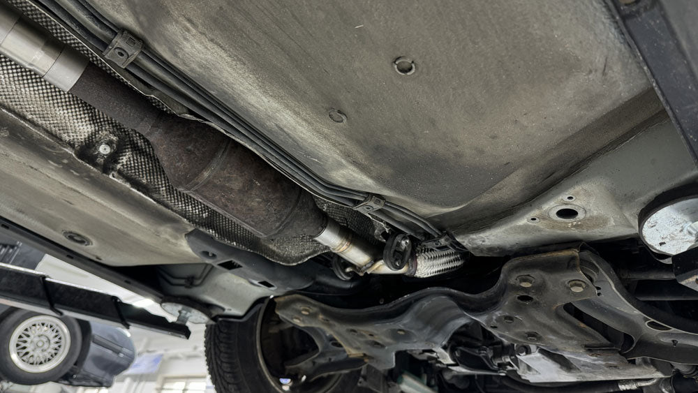 Fox passend fürAudi A2 - 1,4l TDI 55kW Vorderrohr mit Flexstück passend auf den originalen Kat