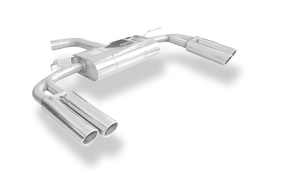 Fox passend fürAudi A3 - 8V Sportback Endschalldämpfer Ausgang rechts/links - 2x90 Typ 16 rechts/links