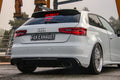 Fox passend für Audi A3 - 8V Sportback quattro VFL Endschalldämpfer Ausgang rechts/links - 160x130 Typ 38 rechts/links