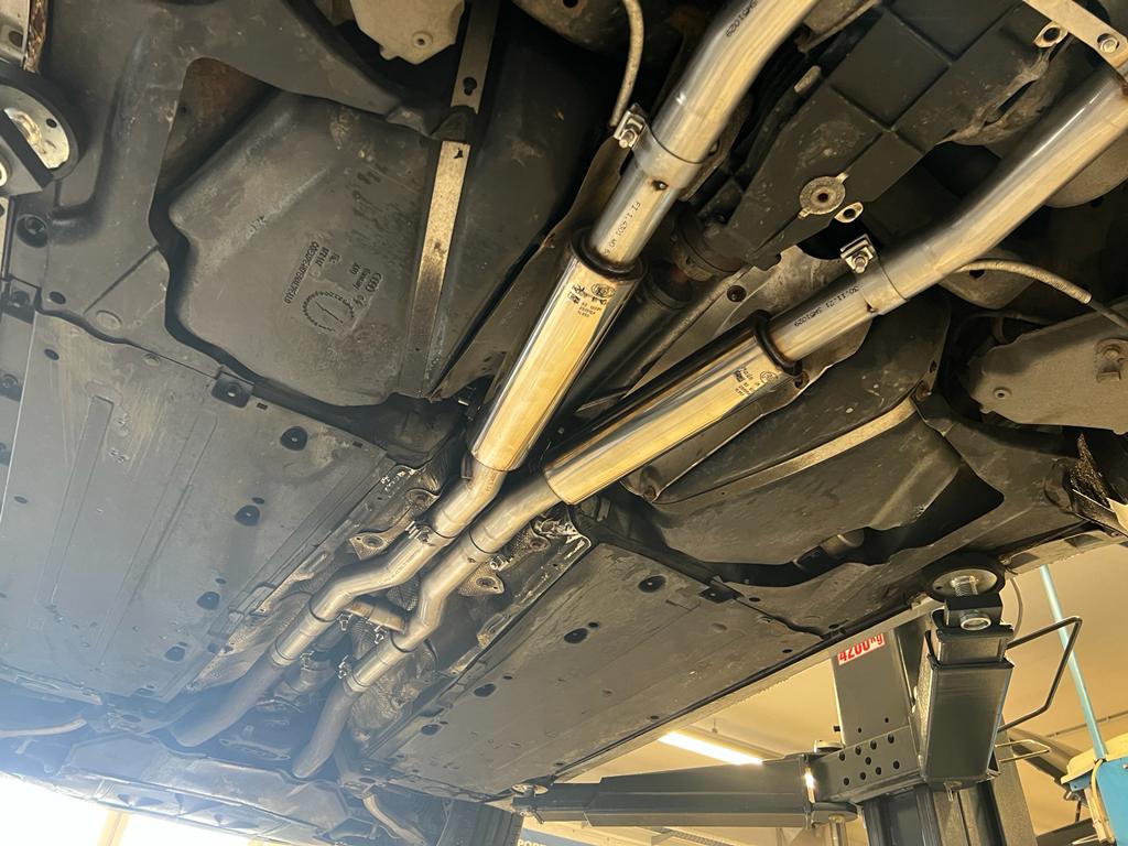 Fox passend fürAudi S4 B6/B7  + A4 B6/B7 quattro 3,0l 3,2l Vorschalldämpfer