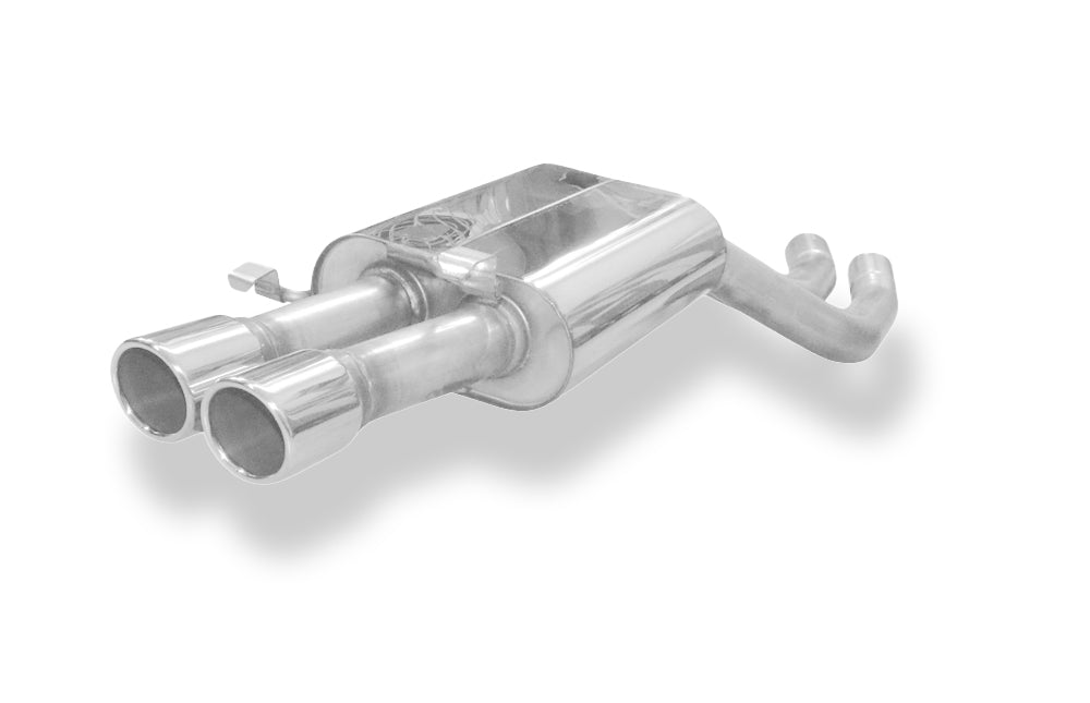 Fox passend fürAudi 100/A6 Typ C4 quattro Endschalldämpfer - 2x80 Typ 16