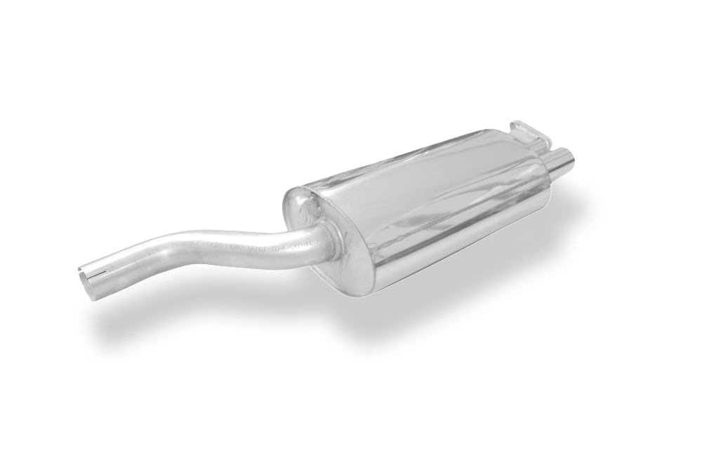 Fox passend fürAudi 100 quattro Typ C3/ Audi 200 Typ 44Q Endschalldämpfer - 2x63 Typ 10