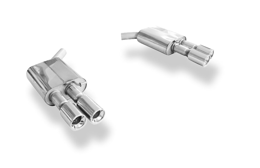 Fox passend fürAudi A6 4G - 2,0l TFSI + 2,8l FSI Endschalldämpfer rechts/links zweiflutig - 2x90 Typ 13 rechts/links