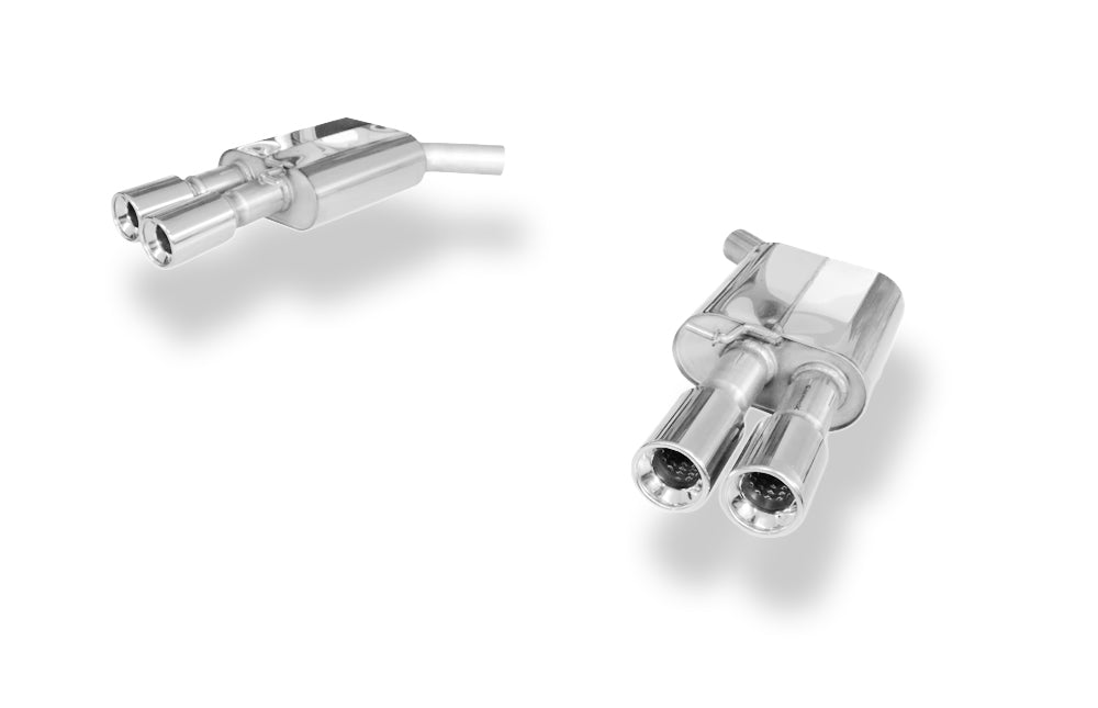 Fox passend fürAudi A6 4G - 2,0l TFSI + 2,8l FSI Endschalldämpfer rechts/links zweiflutig - 2x90 Typ 13 rechts/links