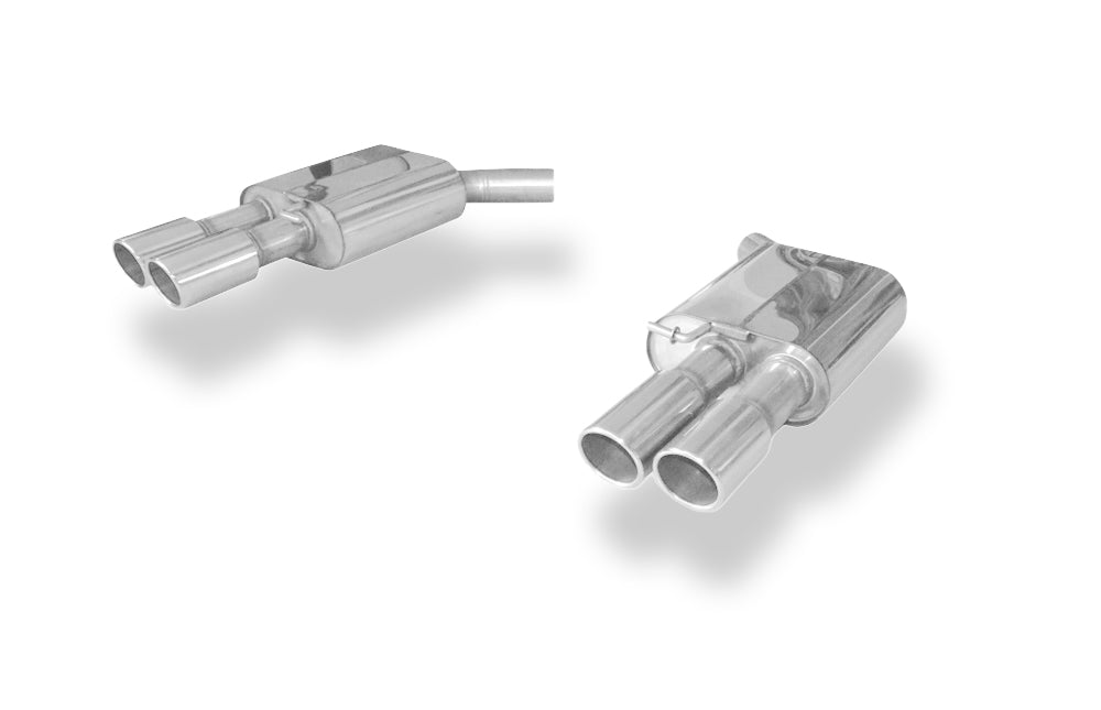 Fox passend fürAudi A6 4G - 3,0l TFSI Endschalldämpfer rechts/links zweiflutig - 2x90 Typ 16 rechts/links