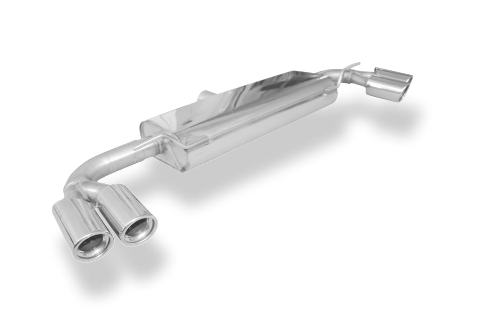 Fox passend fürAudi TT 8J - Turbo Endschalldämpfer rechts/links - 2x80 Typ 17 rechts/links