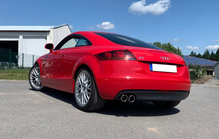 Fox passend fürAudi TT 8J 1,8l Endschalldämpfer - 2x90 Typ 17