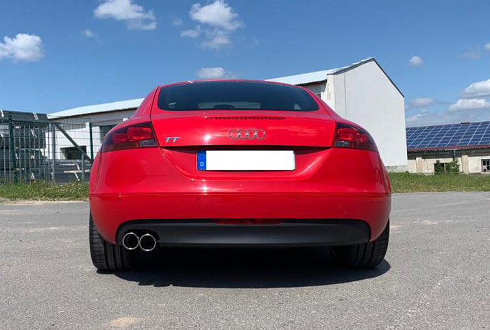 Fox passend fürAudi TT 8J 1,8l Endschalldämpfer - 2x90 Typ 17