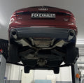 Fox passend für Audi A4 B9 - 2WD Endschalldämpfer rechts/links - 1x114 Typ 25 rechts/links