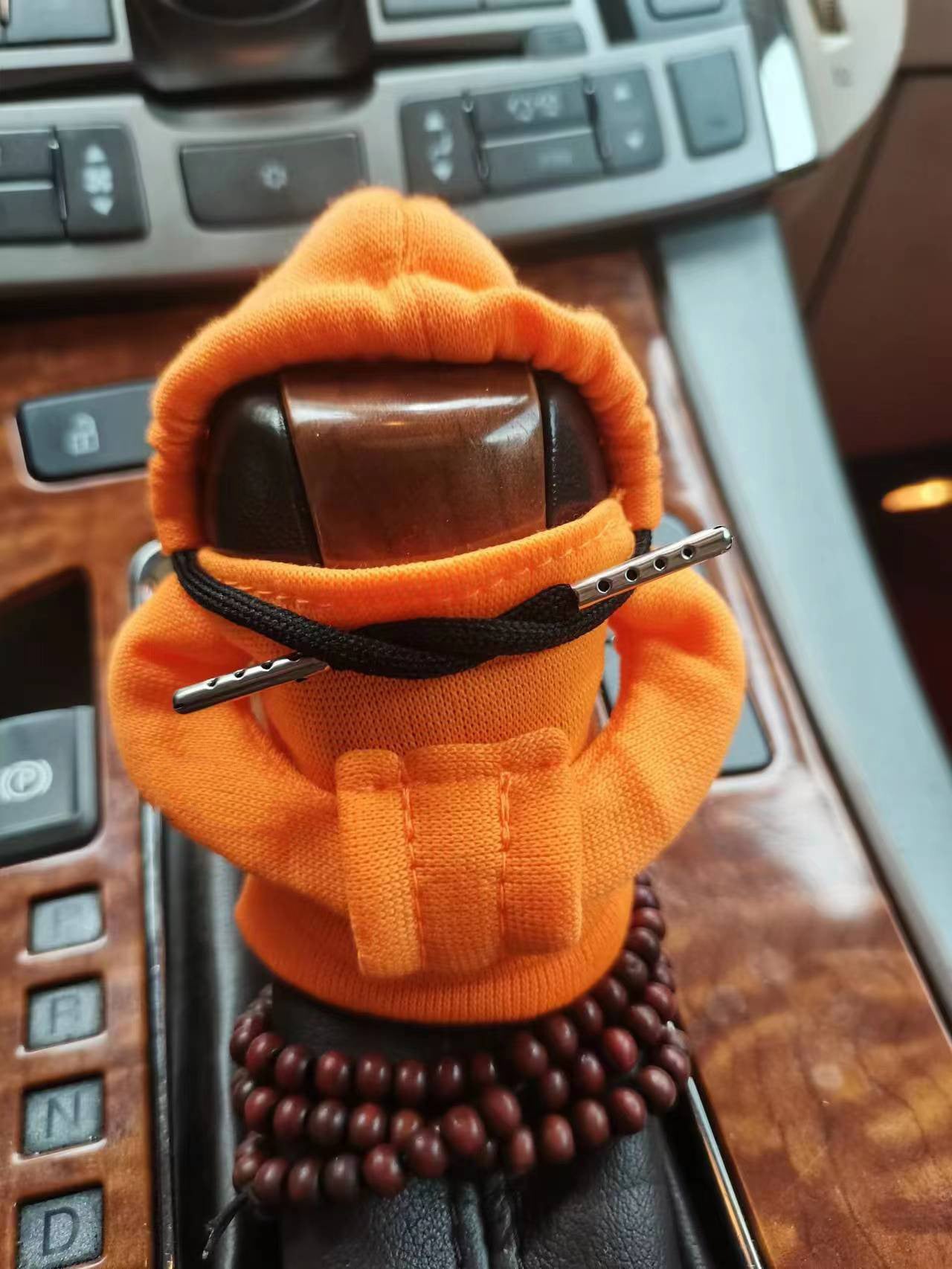 Samt Schaltknauf Hoodie Cover – Handbremsabdeckung & Schalthebelhülle aus Samt