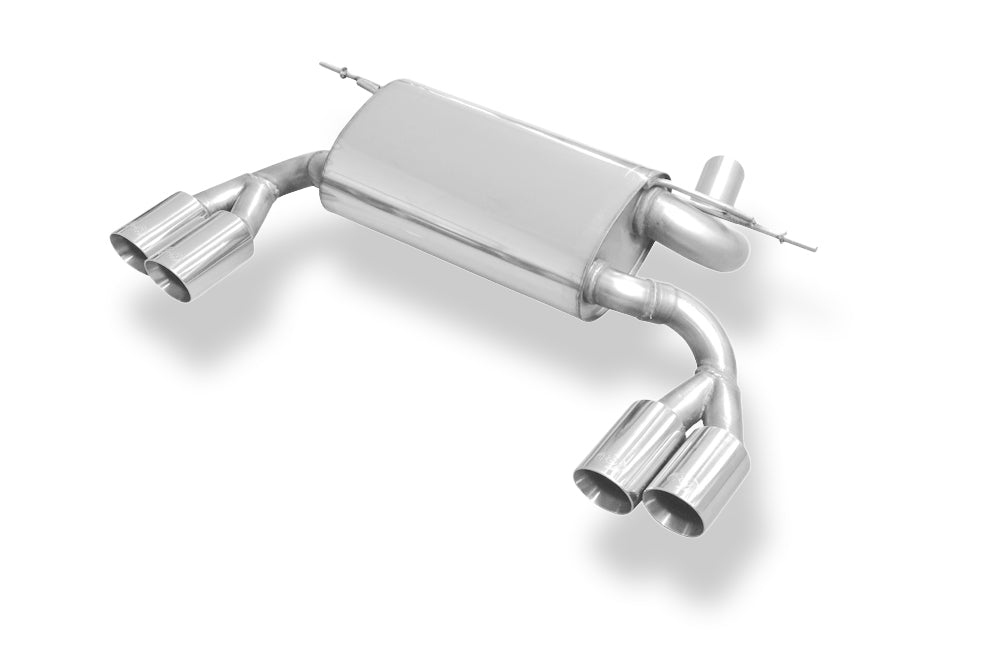 Fox passend für BMW F30/31 - 316d/318d/320d M-Paket Endschalldämpfer quer Ausgang rechts/links - 2x80 Typ 25 rechts/links