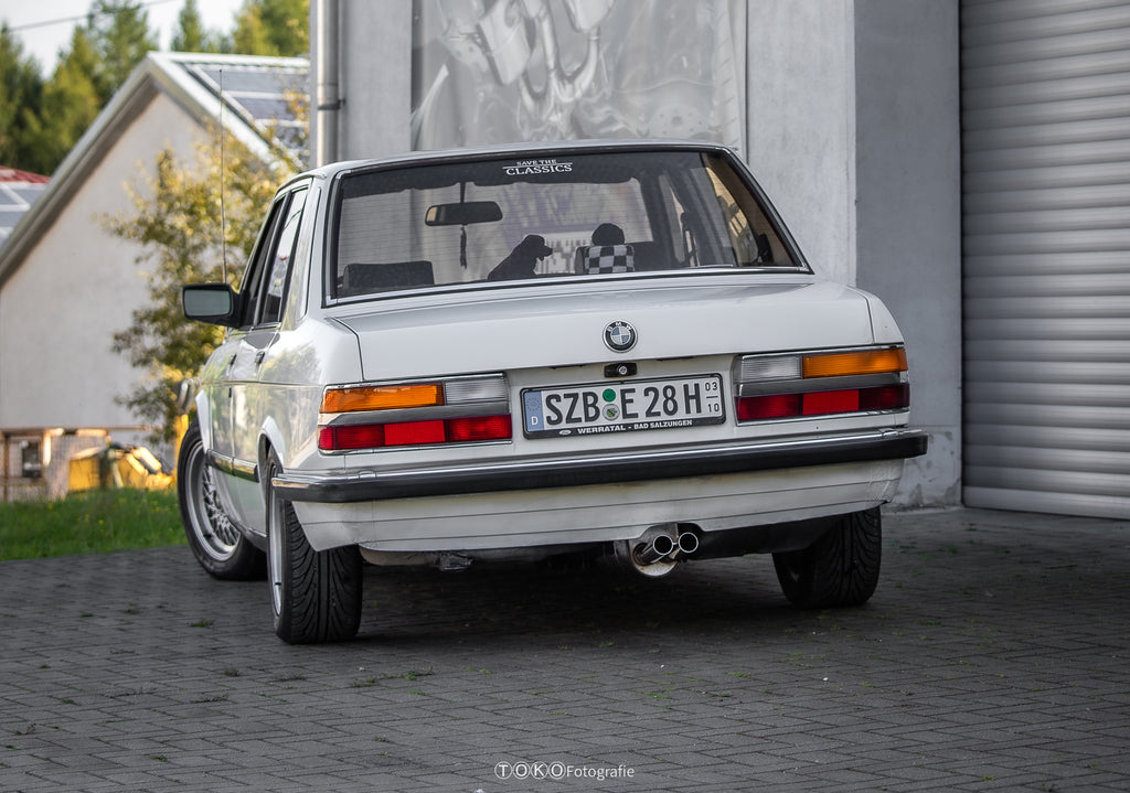 Fox passend fürBMW E28 520i ohne Kat Endschalldämpfer - 2x50 Typ 10