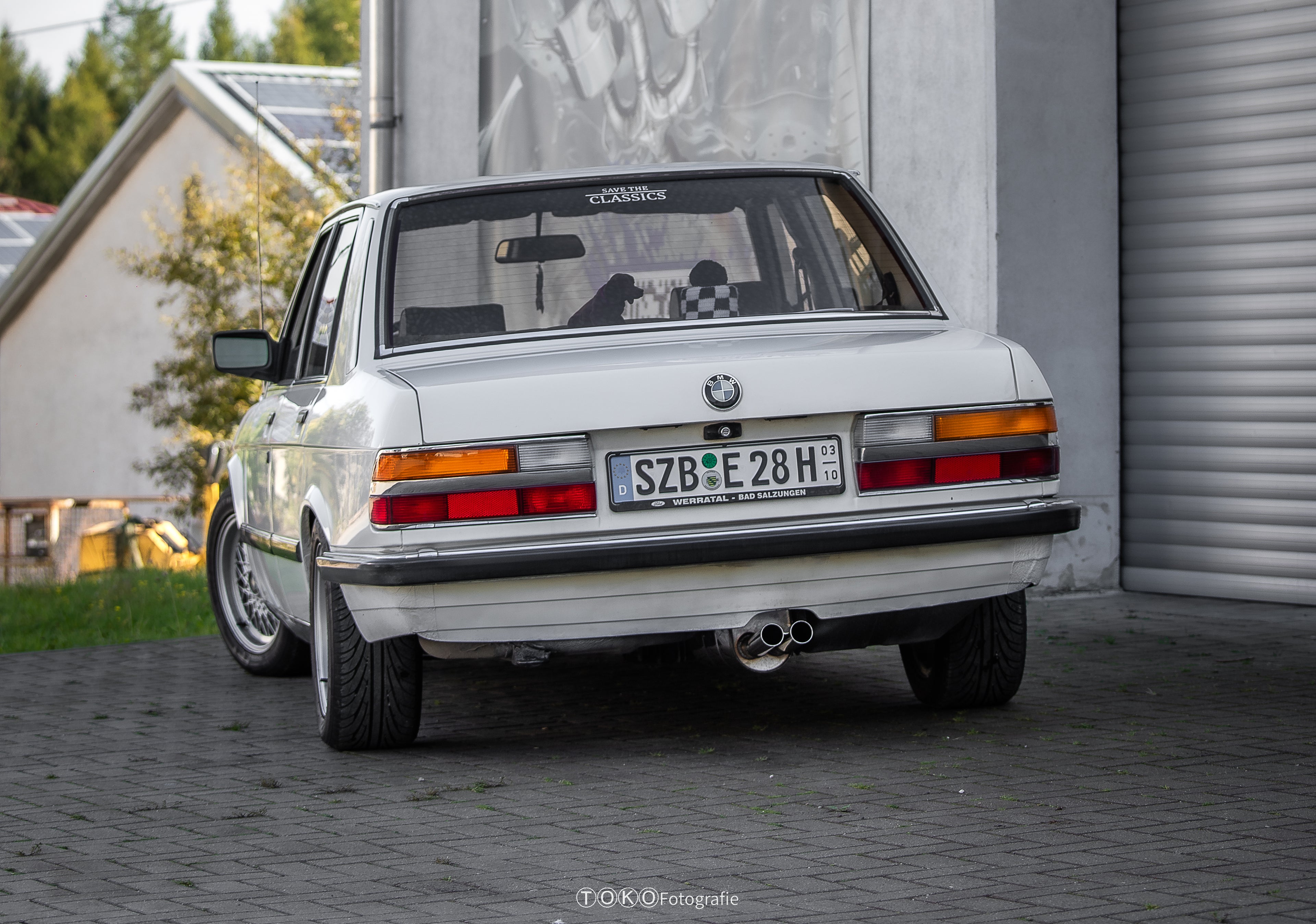 Fox passend für BMW E28 525e mit Katalysator Endschalldämpfer - 2x55 Typ 10