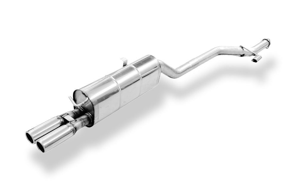Fox passend fürBMW E28 520i ohne Kat Endschalldämpfer - 2x63 Typ 12