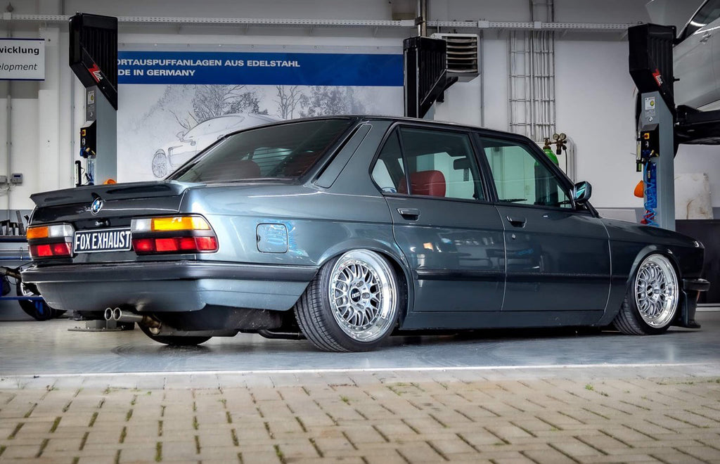 Fox passend fürBMW E28 520i ohne Kat Endschalldämpfer - 2x63 Typ 12