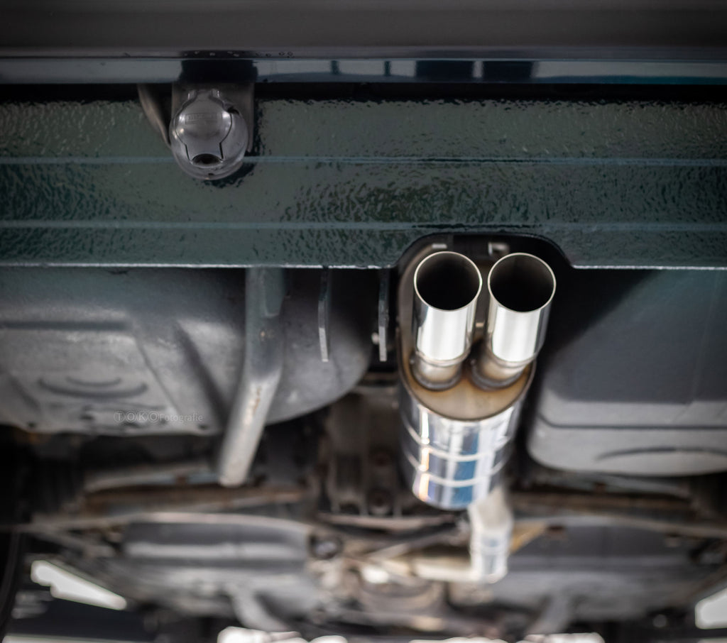 Fox passend fürBMW E28 535i mit Katalysator Endschalldämpfer ab Kat - 2x63 Typ 10