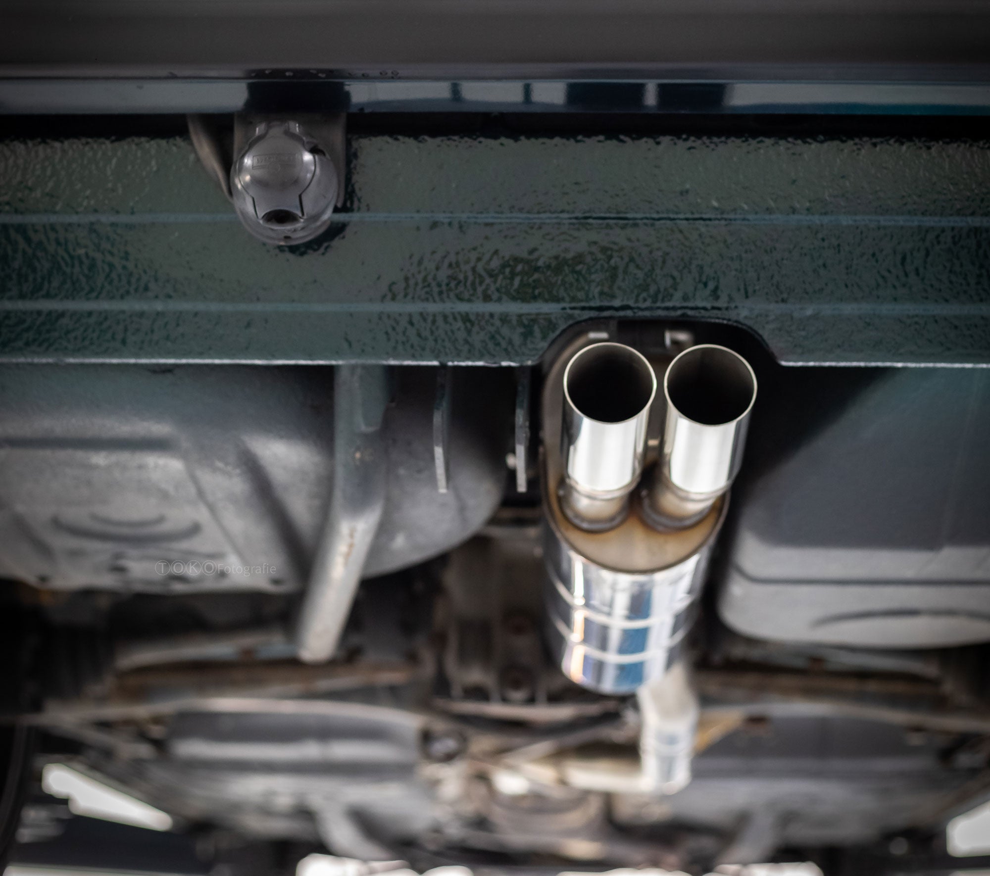 Fox passend fürBMW E28 535i mit Katalysator Endschalldämpfer ab Kat - 2x63 Typ 10