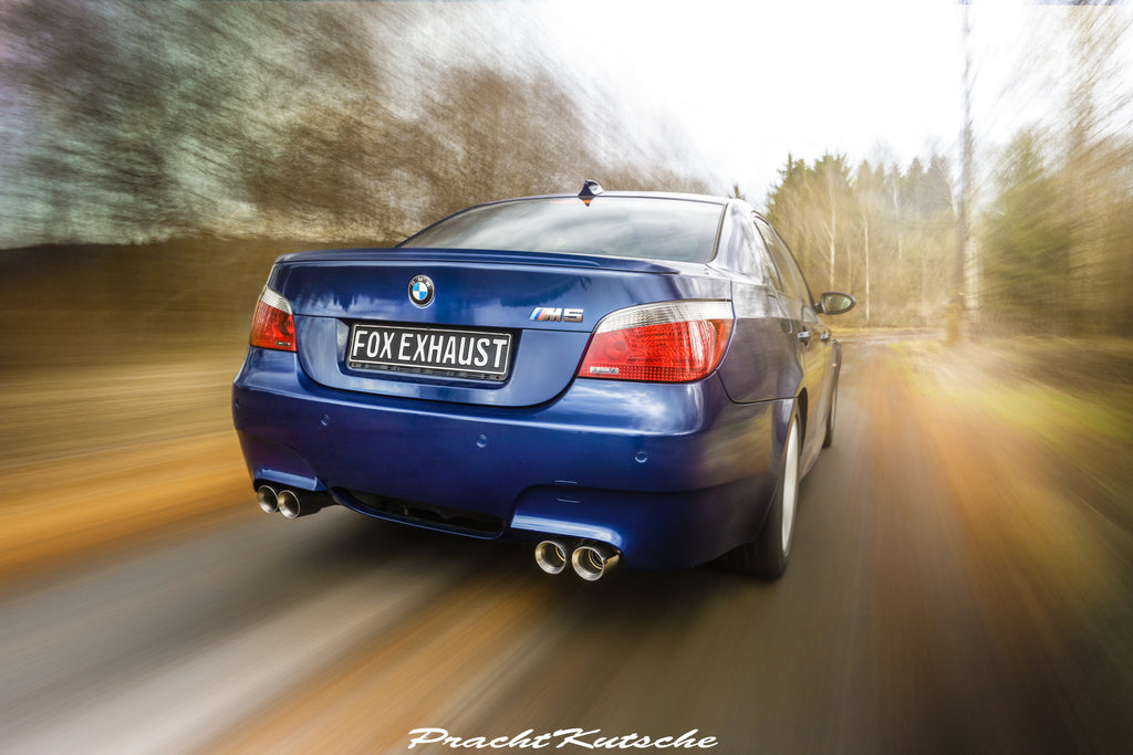 Fox passend fürBMW E60 M5 Endschalldämpfer rechts/links - 2x90 Typ 25 rechts/links