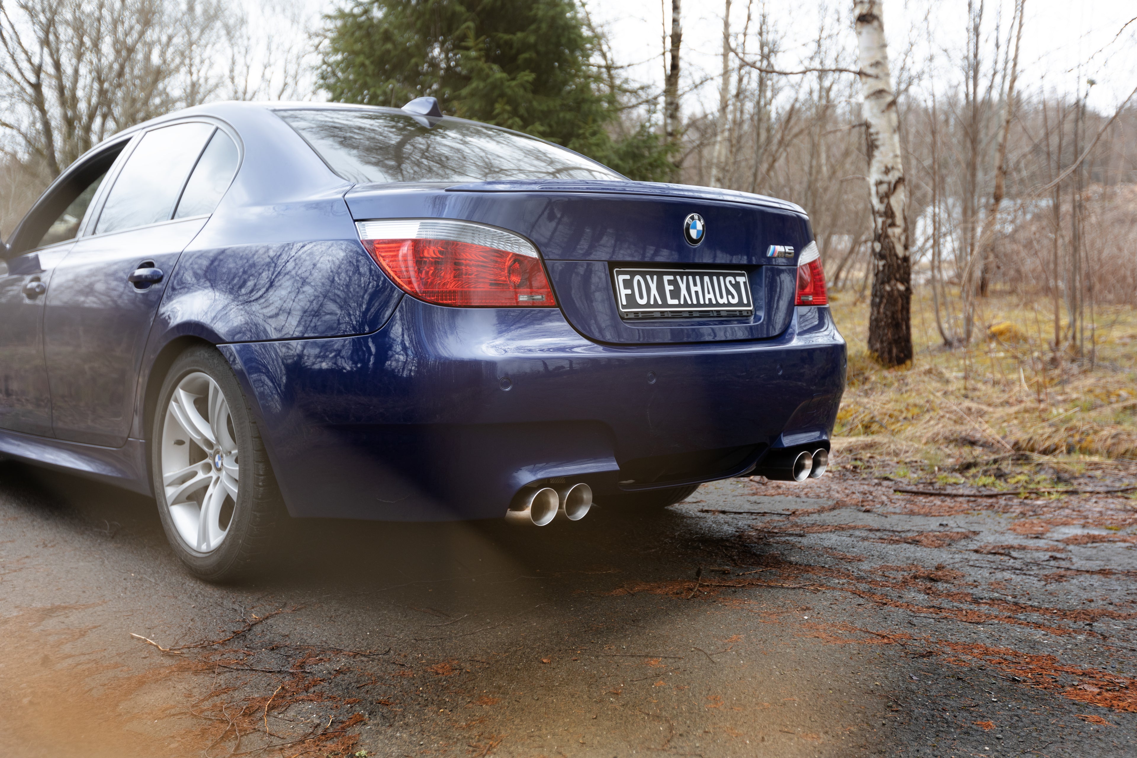 Fox passend für BMW E60 M5 Endschalldämpfer rechts/links - 2x90 Typ 25 rechts/links