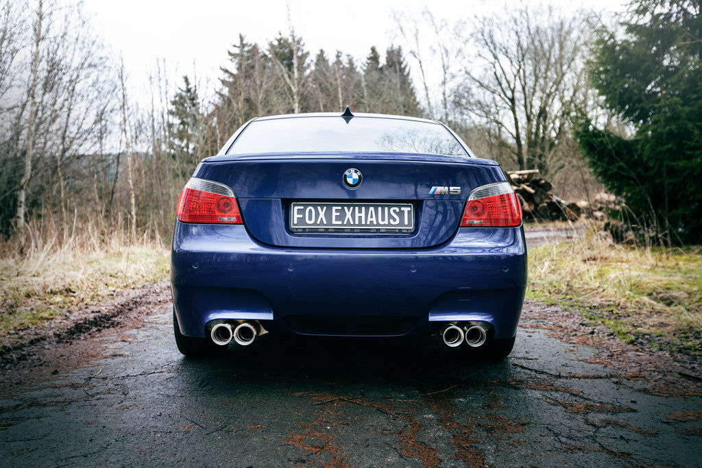 Fox passend fürBMW E60 M5 Endschalldämpfer rechts/links - 2x90 Typ 25 rechts/links