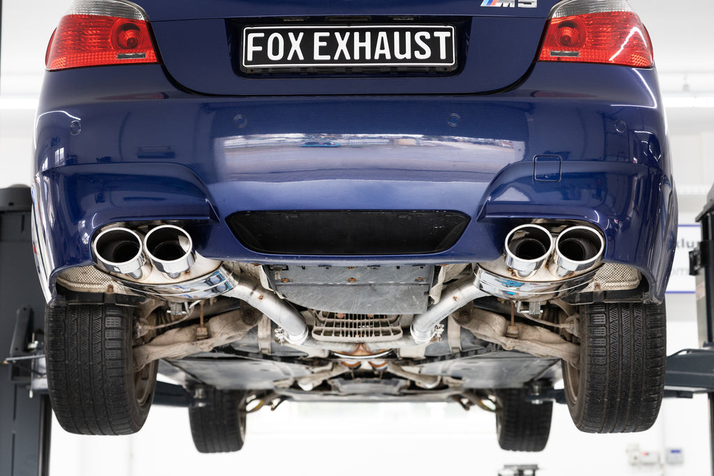 Fox passend für BMW E60 M5 Endschalldämpfer rechts/links - 2x115x85 Typ 32 rechts/links