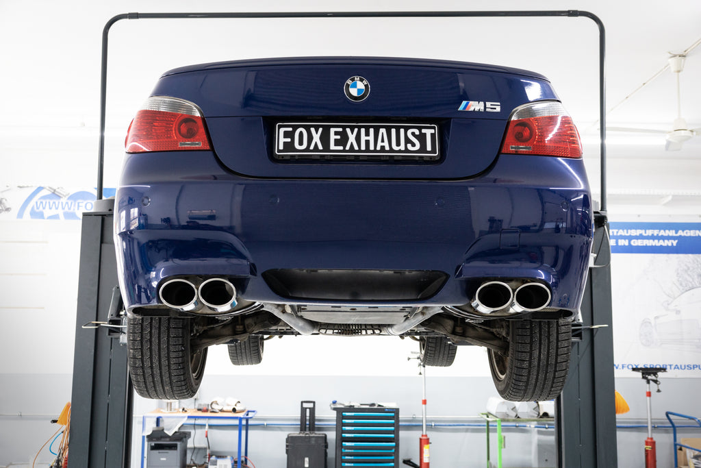 Fox passend fürBMW E60 M5 Endschalldämpfer rechts/links - 2x115x85 Typ 32 rechts/links